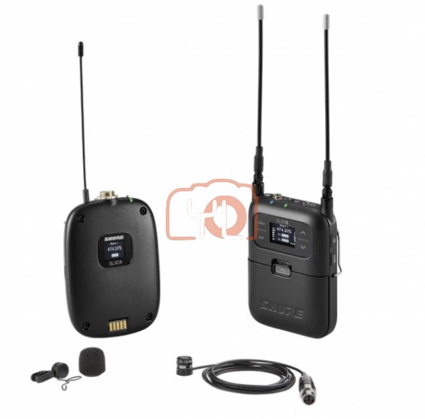 Shure SLXD15/W85M  Portable Wireless System With SLXD1 Bodypack Transmitter and WL185m Cardioid Lavalier Microphone