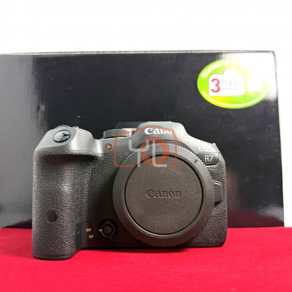 [USED-PJ33] Canon Eos R7 Body (Shutter Count: 1K) , 95% Like New Condition (S/N:168034000041)