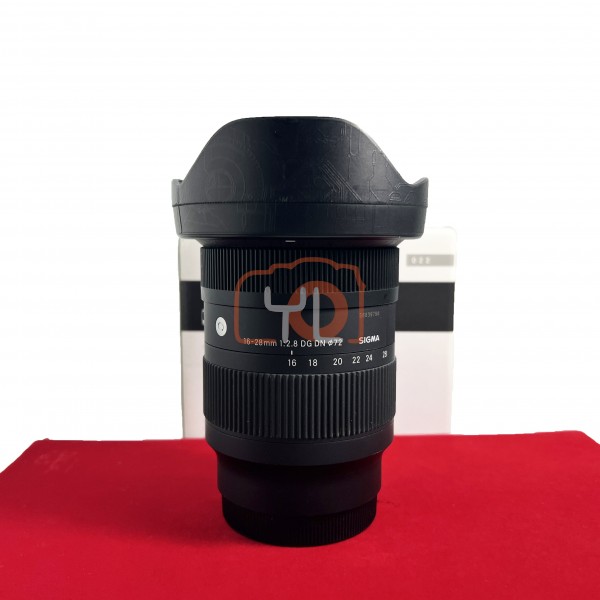 [USED-PJ33] Sigma 16-28mm F2.8 DG DN Contemporary (Sony FE) , 90% Like New Condition (S/N:0603002213)