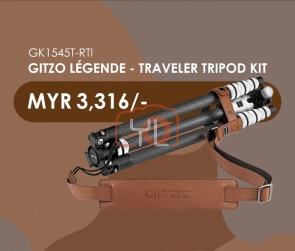 Gitzo Légende - Traveler Tripod Kit