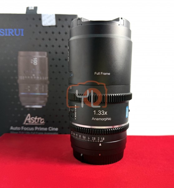 [USED-PJ33]  Sirui 100mm T1.8 AF FF 1.33X Anamorphic Cine Lens (Nikon Z), 95% Like New Condition (S/N: 61700559)