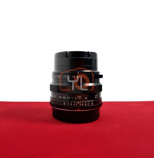 [USED-PJ33] Voigtlander 23mm F1.2 Nokton (Fujifilm X) ,85% Condition Like New (S/N:7231462)