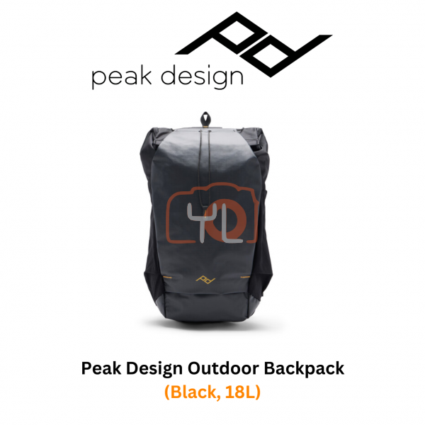 Peak Design Outdoor Backpack (Black, 18L)