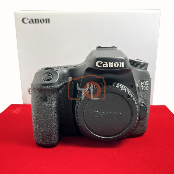 [USED-PJ33] Canon Eos 70D Body, 90% Like New Condition (S/N:228057005246)