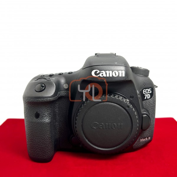 [USED-PJ33] Canon Eos 7D Mark II Body (Shutter Count : 24K) ,90% Like New Condition (S/N:041021004666)