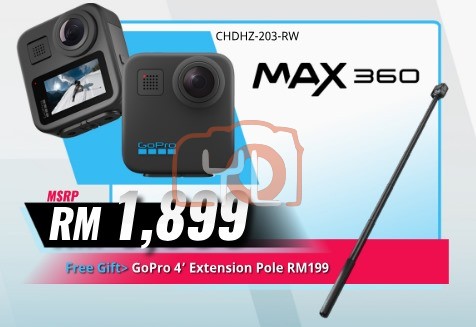 GoPro MAX 360 Action Camera (June Promo)