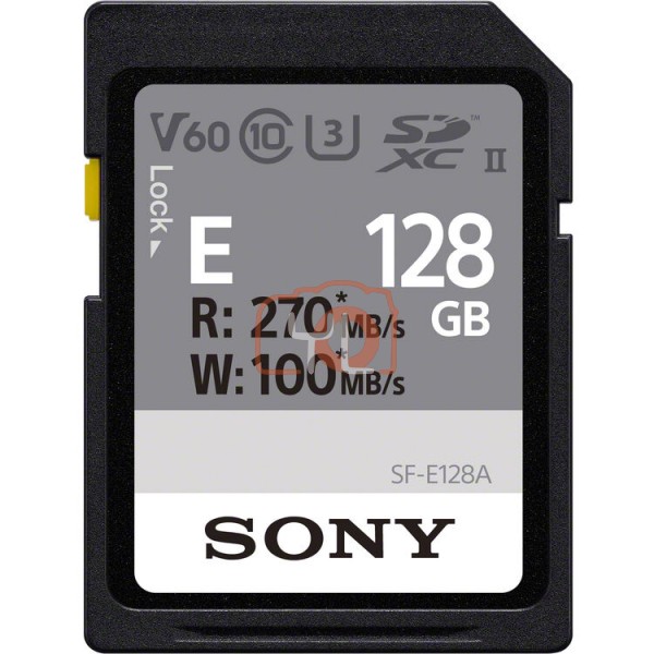 Sony 128GB SF-E Series UHS-II SDXC Memory Card