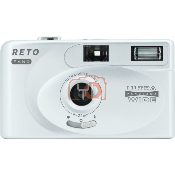 Reto Project PANO 35mm Film Camera (Metallic Silver)