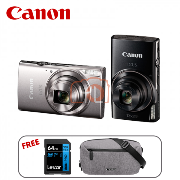 Canon Digital IXUS 285HS A Compact Camera (Black)