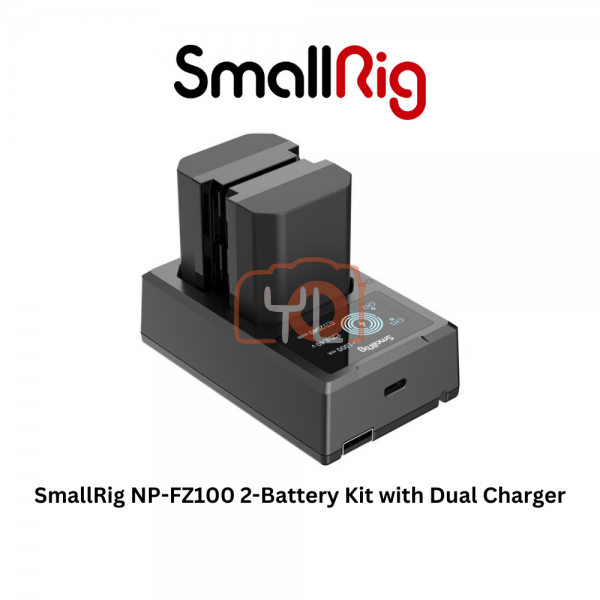 SmallRig NP-FZ100 2-Battery Kit with Dual Charger (3824)