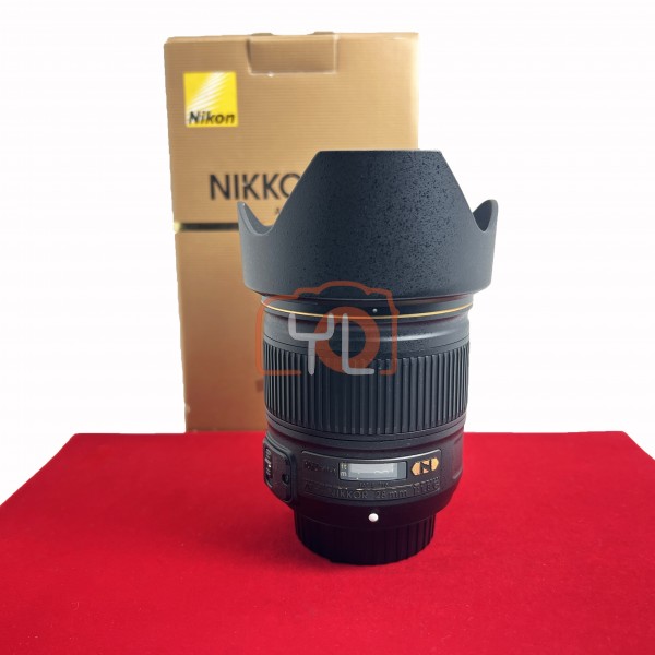 [USED-PJ33] Nikon 28mm F1.8 G AFS, 90% Like New Condition (S/N:203258)