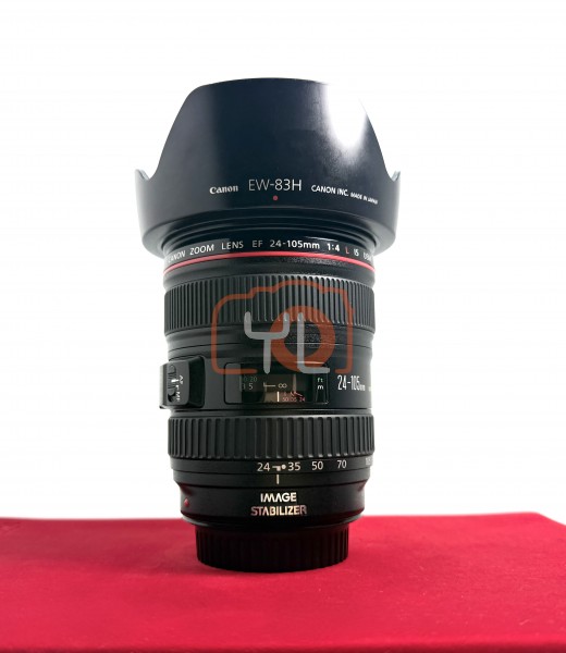 [USED-PJ33] Canon 24-105mm F4 L IS USM EF, 95% Like New Condition (S/N:1334757)