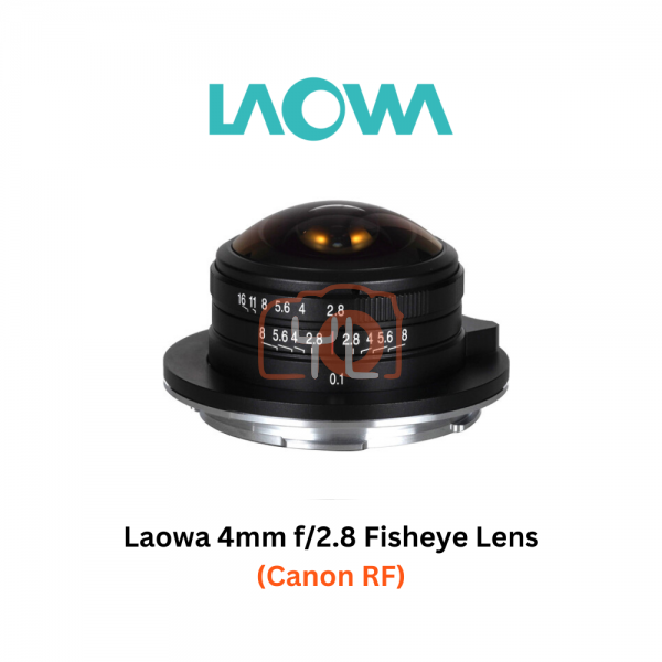 Laowa 4mm f/2.8 Fisheye Lens (Canon RF)