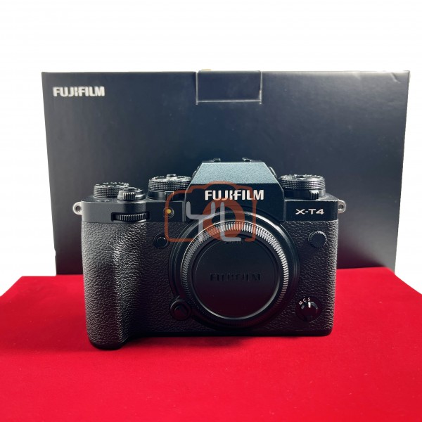 [USED-PJ33] Fujifilm XT4 Camera Body (Shutter Count : 27K) , 80% Like New Condition (S/N:2CQ01999)