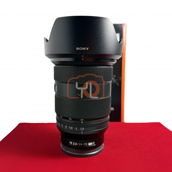 [USED-PJ33] Sony 24-70mm F2.8 GM II FE , 99% Like New Condition (S/N:2216467)