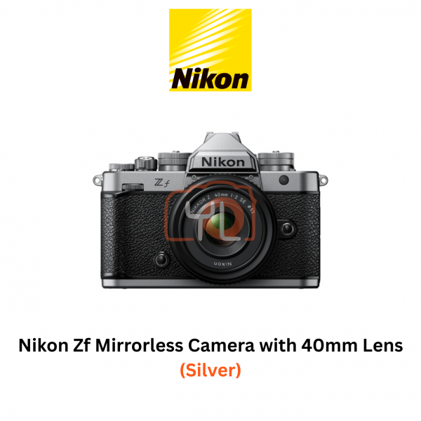 Nikon Zf Mirrorless Camera with 40mm Lens (Silver)