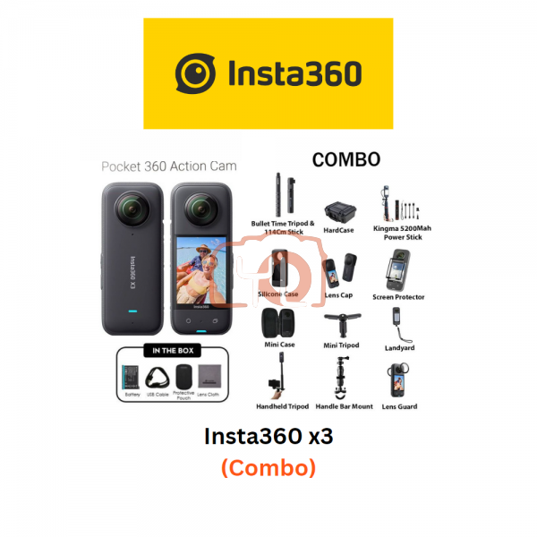 Insta360 X3 Camera Combo