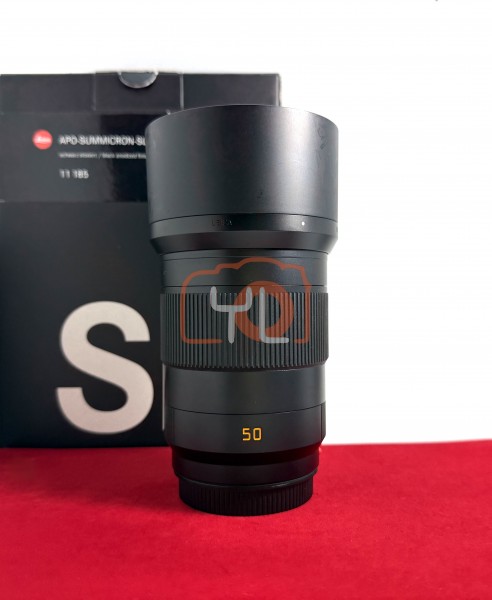 [USED-PJ33] Leica 50mm F2 APO-Summicron-SL ASPH 11185, 95% Condition Like New, (S/N:4805568)