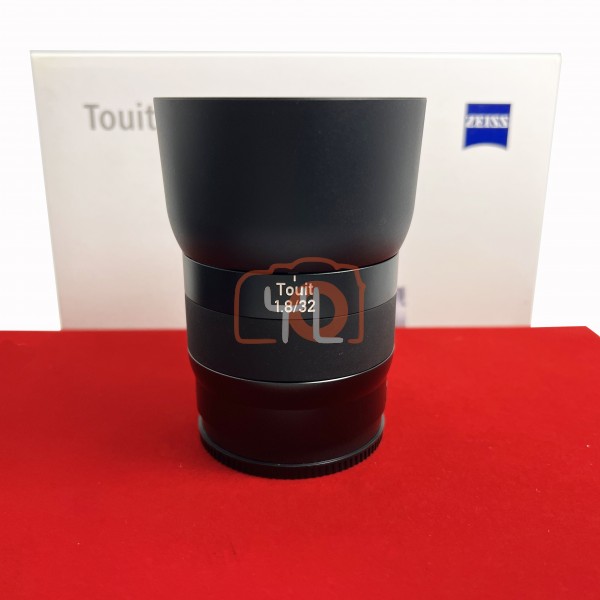 [USED-PJ33] Zeiss 32mm F1.8 Touit (SONY E Mount), 95%Like New Condition (S/N:51002018)