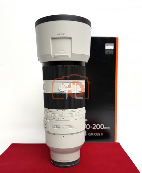 [USED-PJ33] Sony 70-200mm F2.8 OSS GM II FE, 95% Like New Condition (S/N:1974636)