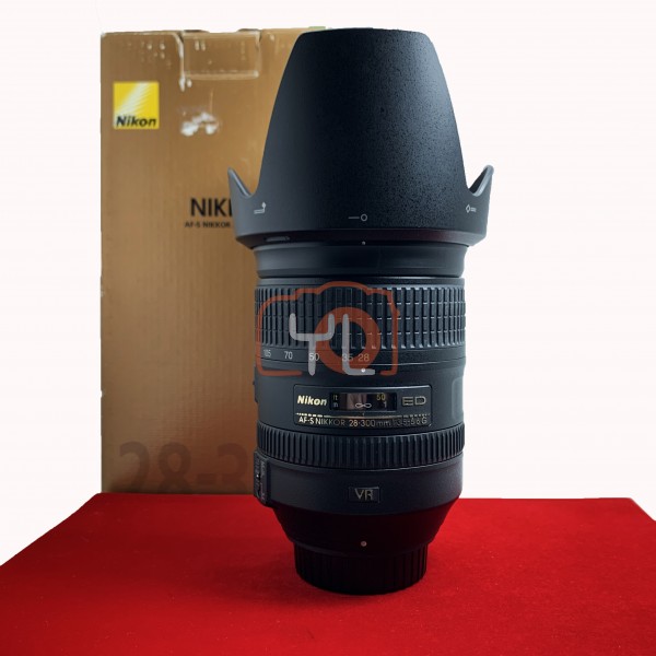 [USED-PJ33] Nikon 28-300mm F3.5-5.6 G VR ED, 85% Like New Condition (S/N:52108568)