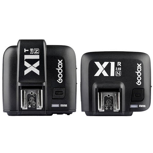 Godox X1N TTL Wireless Flash Trigger Set for Nikon (X1T-N + X1R-N)