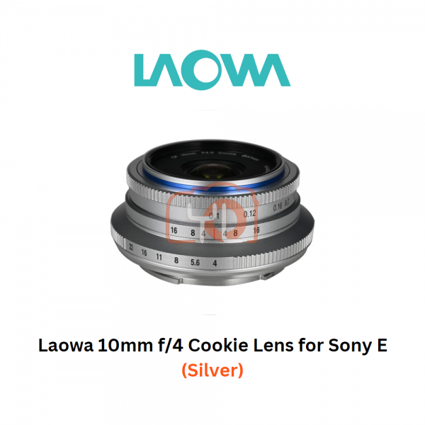 Laowa 10mm f/4 Cookie Lens for Sony E (Silver)