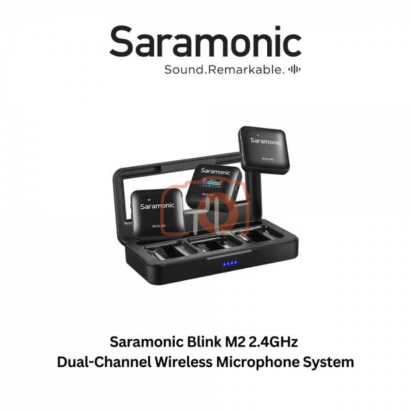 Saramonic Blink M2  2.4GHz Dual-Channel Wireless Microphone System