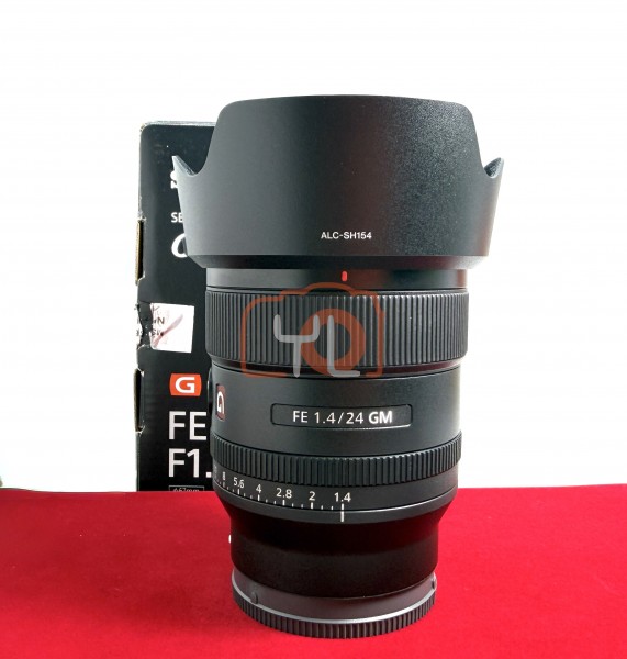 [USED-PJ33] Sony 24mm F1.4 GM FE , 90% Condition Like New (S/N:1810637)