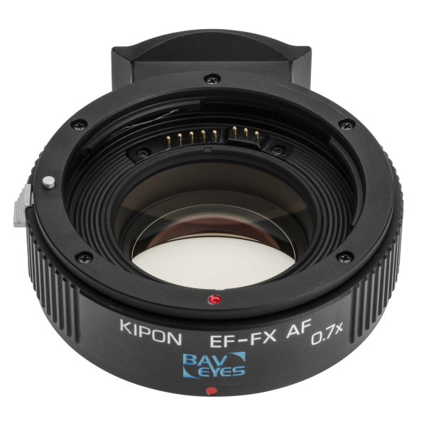 Kipon Baveyes Ultra 0.7x Auto Focus Adapter for Canon EF/EF-S Lens to Fuji X Series Camera