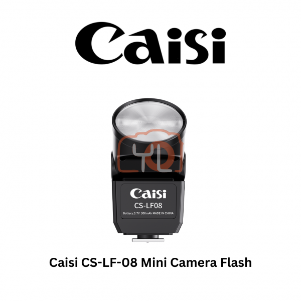 Caisi CS-LF08 Mini Camera Flash/ Speedlight for Sony, Canon, Fujifilm, Nikon, Olympus, Pentax