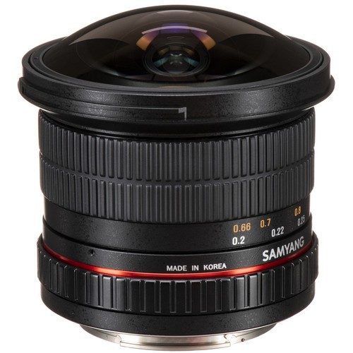 Samyang 12mm F2.8 ED AS NCS Fisheye Lens for Canon M Mount