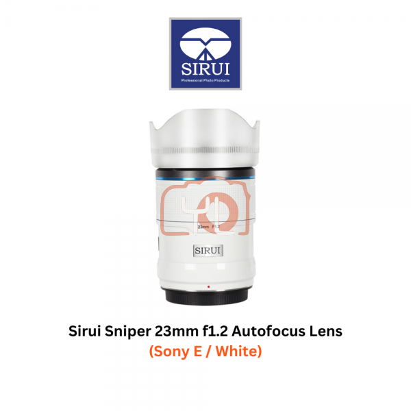 Sirui Sniper 23mm f1.2 Autofocus Lens (Sony E, White)