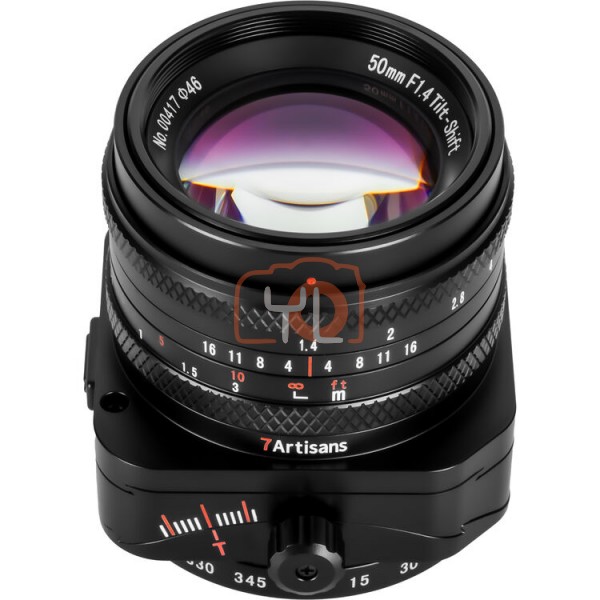 7Artisans 50mm f1.4 Tilt-Shift Lens - FUJIFILM Micro Four Thirds Mount