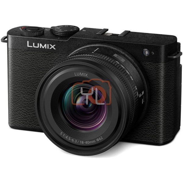 Panasonic Lumix S9 Mirrorless Camera + 18-40mm F4.5-6.3 Lens (Jet Black)