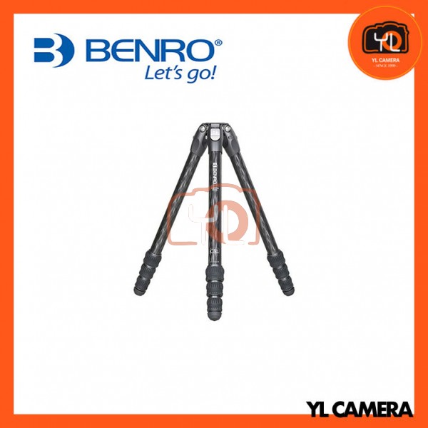 Benro TTOR24C Tortoise Columnless Carbon Fiber Two Series 4-Leg Section Tripod