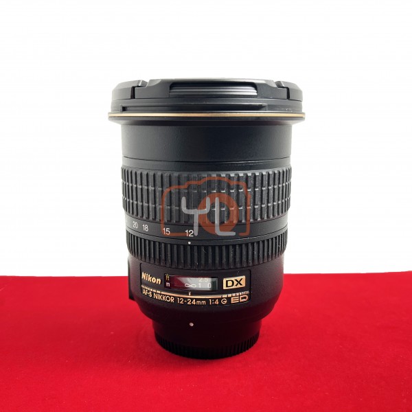 [USED-PJ33] Nikon 12-24mm F4 DX AFS , 90% Like New Condition (S/N:229030)
