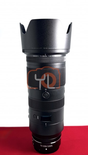 [USED-PJ33] Nikon 70-200mm F2.8 S VR Z , 95% Like New Condition (S/N:20019907)