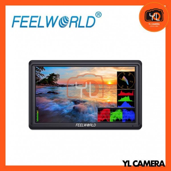 Feelworld FW568 V3 6 inch DSLR Camera Field Monitor 4K HDMI Input 3D Lut Full HD LCD IPS Waveform