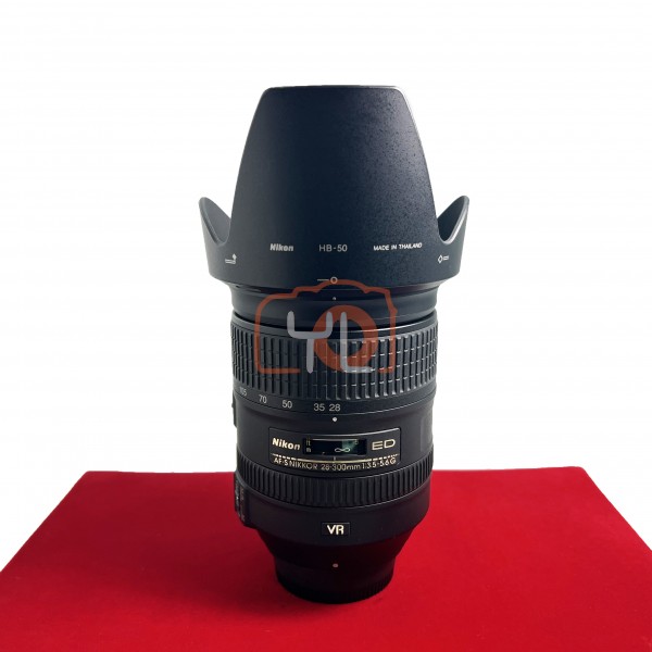 [USED-PJ33] Nikon 28-300mm F3.5-5.6 G VR AFS, 90% Like New Condition (S/N:52139862)