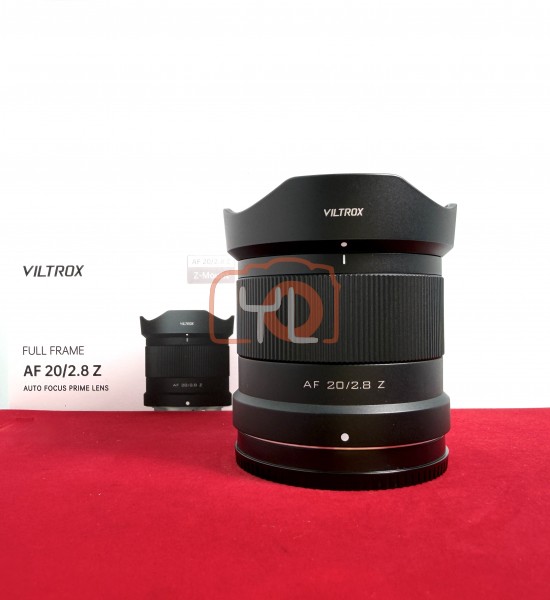 [USED-PJ33] Viltrox 20mm F2.8 AF Z FullFrame (Nikon Z), 95% Like New Condition (S/N:56A4100QWQ80)