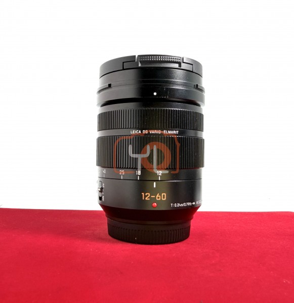 [USED-PJ33] Panasonic 12-60MM F2.8-4 Lumix G OIS Leica DG Vario Elmarit ASPH , 95% Like New Condition (S/N:XD2GE201338)