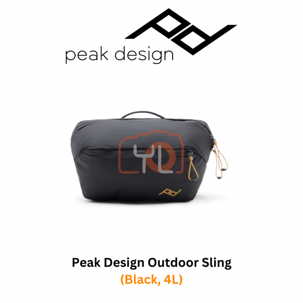 Peak Design Outdoor Sling (Black, 4L)