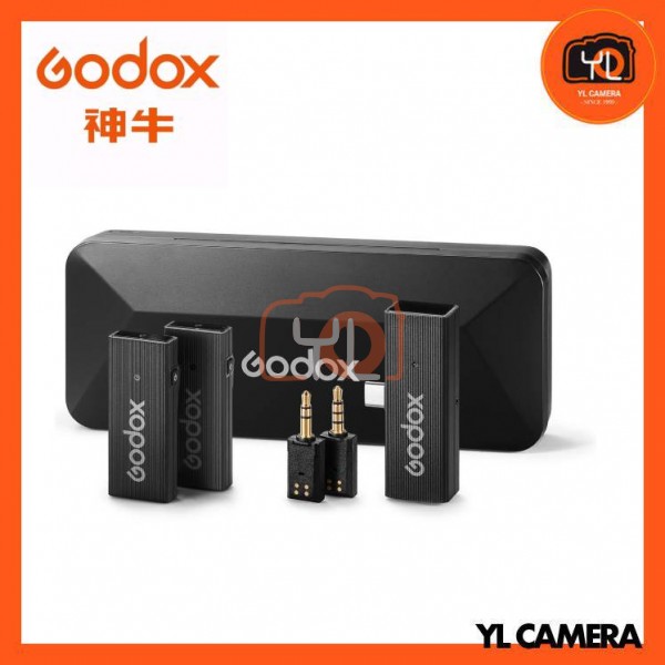 Godox MoveLink Mini UC 2.4GHz USB-C Wireless Microphone Kit2