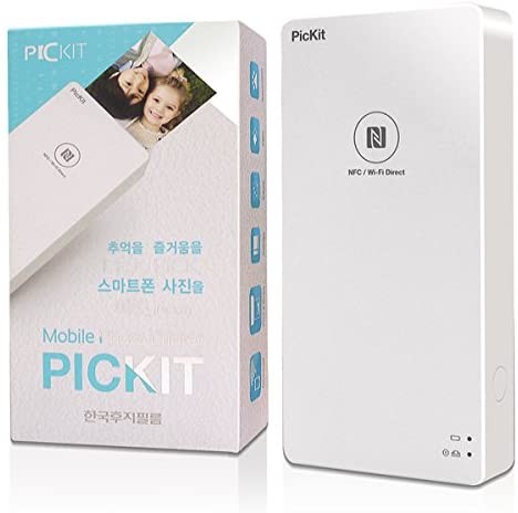 Prinics PICKIT M1 Mobile Portable Wireless Photo Printing Printer FREE 20 SHEETS(CARTIDGE)