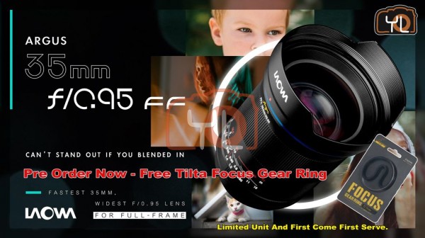 Laowa Argus 35mm F0.95 FF Sony E
