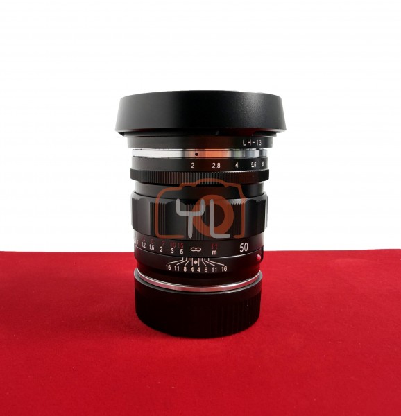 [USED-PJ33] Voigtlander 50MM F2 APO-Lanthar ASPH VM (Leica M), 95% Like New Condition (S/N:72122492)