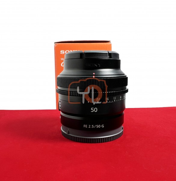 [USED-PJ33] Sony 50mm F2.5 G FE ,95% Like New Condition (S/N:1838417)
