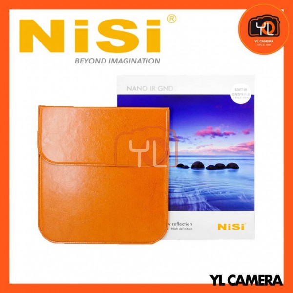NiSi 180x210mm Nano IR Soft Graduated Neutral Density Filter – GND16 (1.2) – 4 Stop