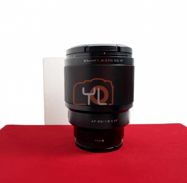 [USED-PJ33][USED-PJ33] Viltrox 85mm F1.8 II STM ED AF (Fujifilm X-Mount) (No Hood), 95% Like New Condition (S/N:6007620357